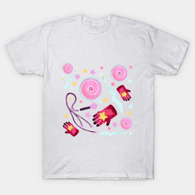 gems weapons T-Shirt by sidhedcv